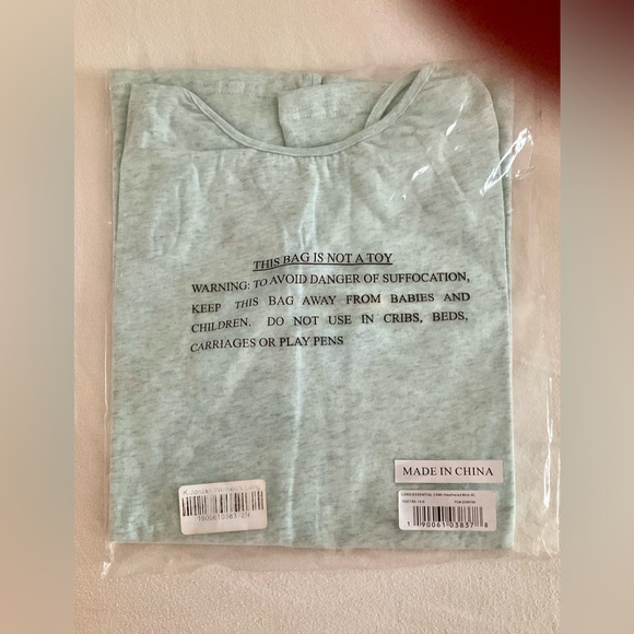 NWT K. Jordan Women's Layering Cami Tank Top in Heathered Mint Green - Picture 2 of 7